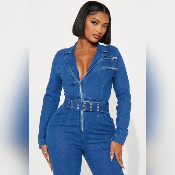 Fashion nova jumpsuit - Picture 1 of 9